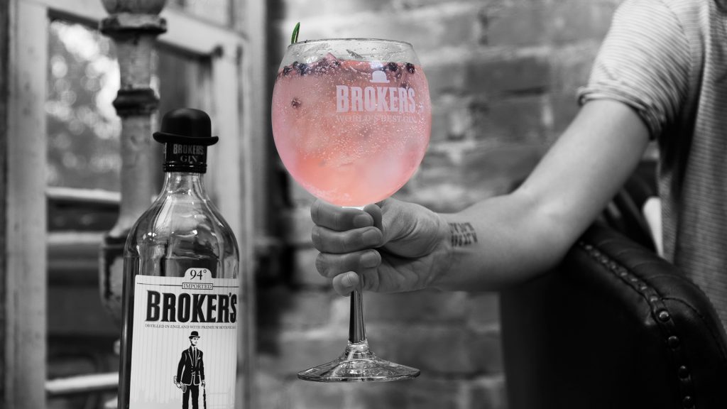 Broker\'s London Gin – World\'s Dry The Gin Best